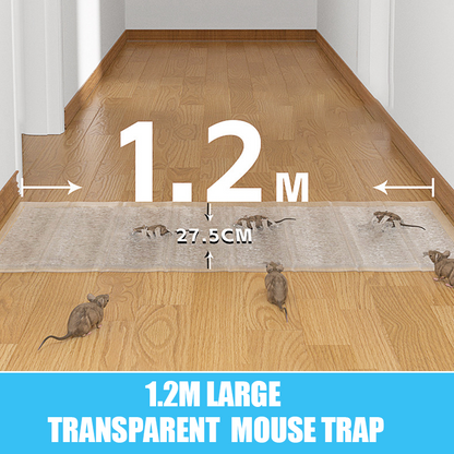 1,2 m große transparente Mäusefalle