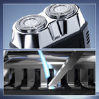 Transparenter Mini-Elektrorasierer – IPX7 wasserdicht