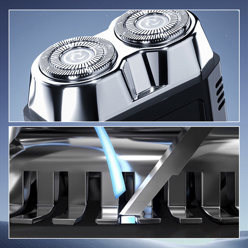 Transparenter Mini-Elektrorasierer – IPX7 wasserdicht