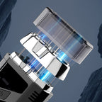 Transparenter Mini-Elektrorasierer – IPX7 wasserdicht