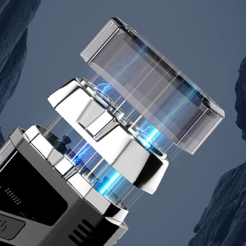 Transparenter Mini-Elektrorasierer – IPX7 wasserdicht