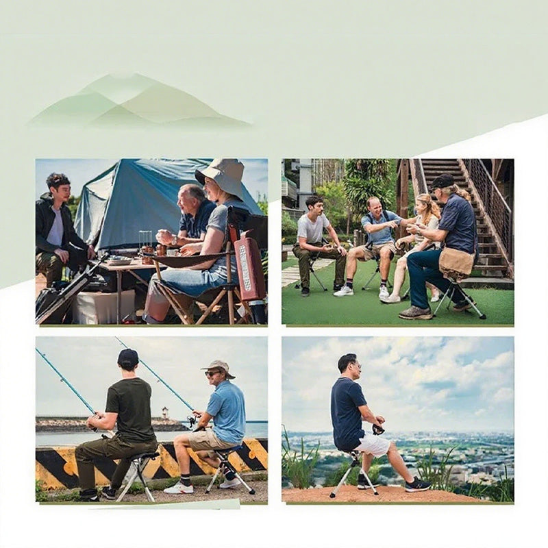 🔥2-in-1 Gehstock mit Klappstuhl