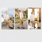 🔥2-in-1 Gehstock mit Klappstuhl