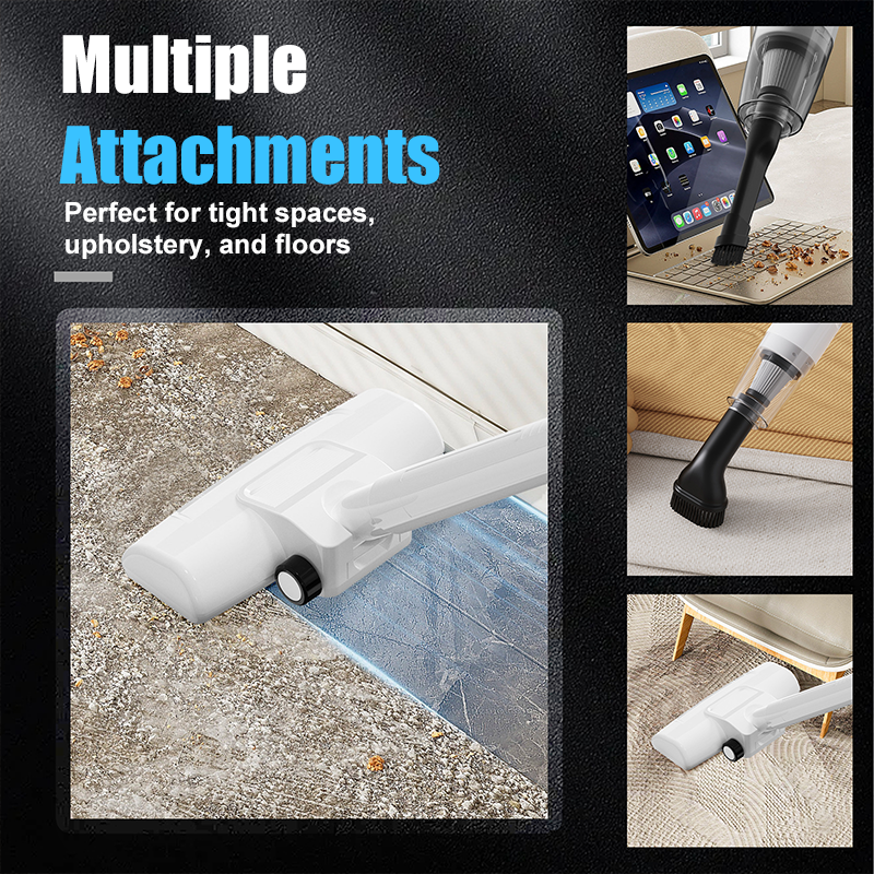 🎅Weihnachts-Sonderangebot🎁Leistungsstarker kabelloser 2-in-1-Staubsauger