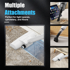 Leistungsstarker kabelloser 2-in-1-Staubsauger