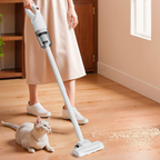 Leistungsstarker kabelloser 2-in-1-Staubsauger