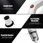 🎅Weihnachts-Sonderangebot🎁Leistungsstarker kabelloser 2-in-1-Staubsauger