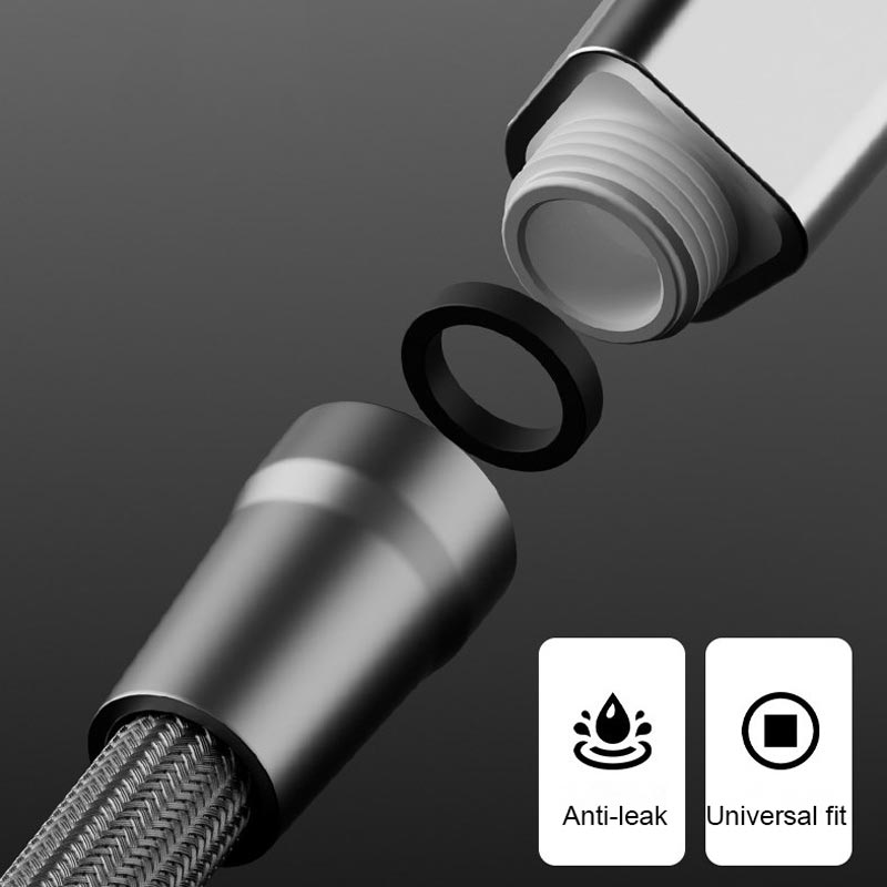 💦Verbesserter explosionsgeschützter geflochtener Duschschlauch – auslaufsicheres Design