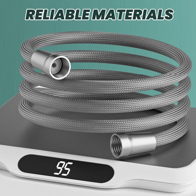 💦Verbesserter explosionsgeschützter geflochtener Duschschlauch – auslaufsicheres Design