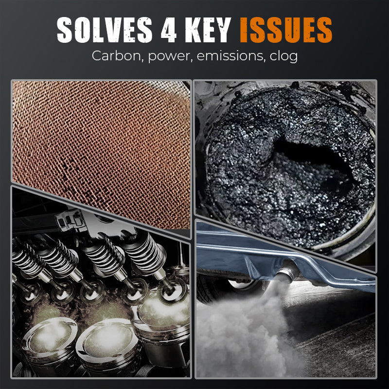 🔥HEISSER VERKAUF 50 % RABATT🎁Kraftstoffsystem- und Katalysatorreinigerflasch