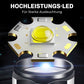 Wiederaufladbare Mini-LED-Taschenlampe mit hoher Leuchtkraft