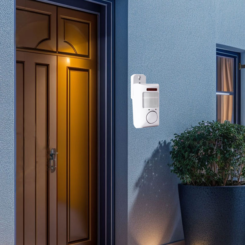 Bewegungsmelder-Infrarotalarm mit zwei Fernbedienungen