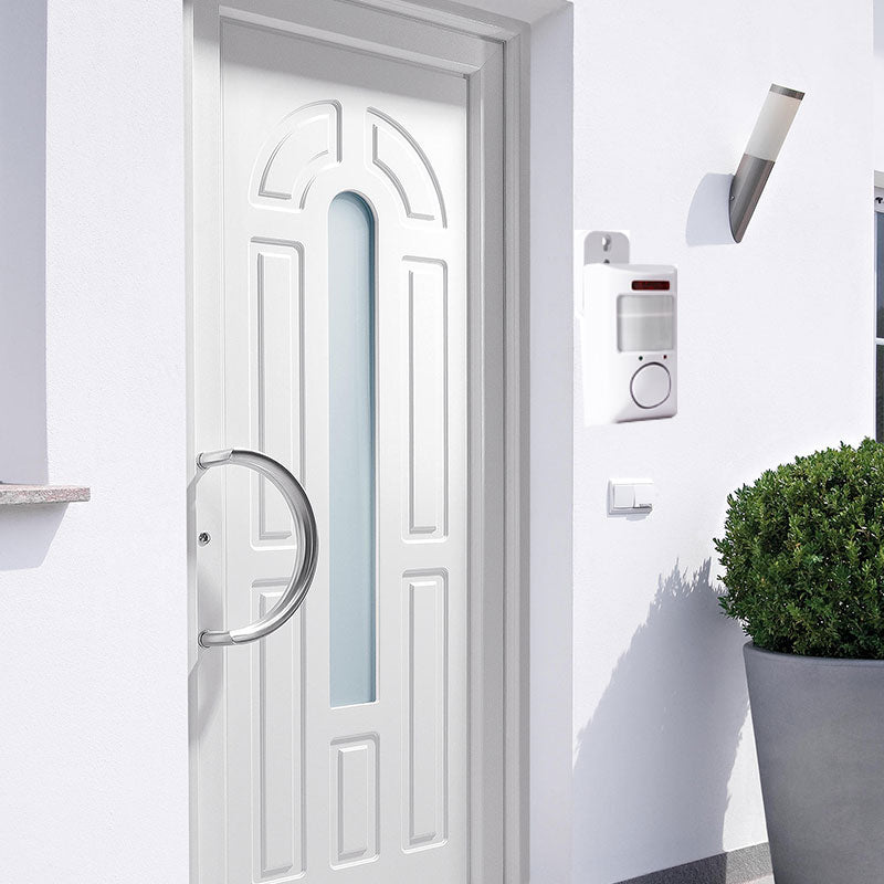 Bewegungsmelder-Infrarotalarm mit zwei Fernbedienungen