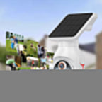 Solar Überwachungskamera Außen 360 Grad Kabellos APP