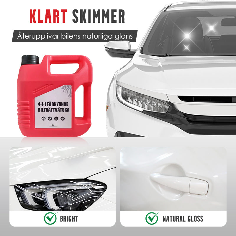 4-in-1-Autowaschflüssigkeit zur Erneuerung