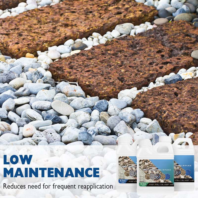 Klarer Steinkleber für die Landschaftsgestaltung