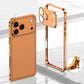 Metallrahmen-iPhone-Hülle mit Wärmeableitung und Seepferdchen-Schnallen-Design