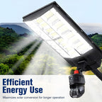 Intelligente Solarstraßenlaterne mit Bewegungssensor