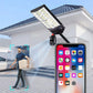 Intelligente Solarstraßenlaterne mit Bewegungssensor