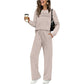 👚 50% RABATT! 🧘‍♀️ Loungeset für Damen (Top & Hose) – Superweicher Stoff, Bequemer Relax-Fit & Perfekt für Zuhause ✨