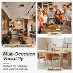 🎅Solange der Vorrat reicht 50 % Rabatt!🎄Freudige festliche klassische Weihnachtstischdecke