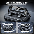 ✨ 360° drehbarer, faltbarer Handyhalter – Universelles Design, rutschfeste Unterseite, geeignet für Schreibtisch, Auto und Reisen 🚗💻