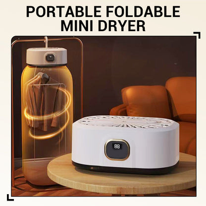 🔥LETZTER TAG DES 50 %-RABATT-SALES🔥 Tragbarer, faltbarer Mini-Trockner