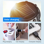 3-in-1-Campinglaterne mit LED-Flamme