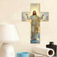 ⏳Begrenzte Zeit 50% Rabatt💥Retro-Wandkreuz mit Jesus Christus