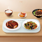 Multifunktionales intelligentes Tablett zum Aufwärmen von Speisen bei konstanter Temperatur - ein tolles Geschenk