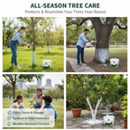 Lang anhaltender Weißanstrich für Bäume