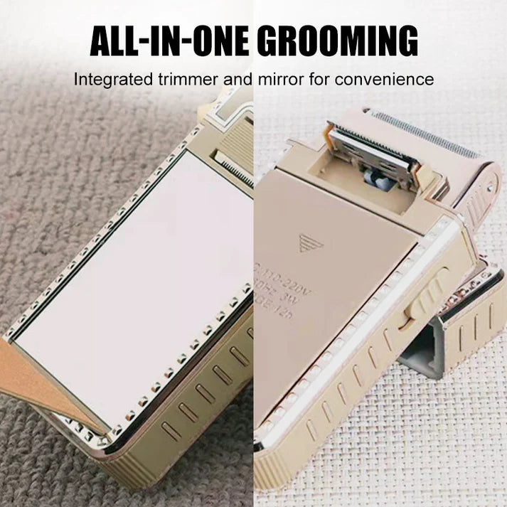 Tragbarer Elektrorasierer für Männer