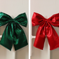 🔥Weihnachtsverkauf 50% RABATT!!🔥 Weihnachts-Schleifenornament mit langen Bändern