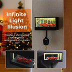 🔥Black-Friday-Mega-Angebot – 50 % Rabatt!🔥Infinity Mirror LED-Garagen-Schlüsselhalter