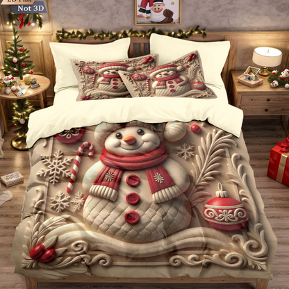 🔥 Black Friday - 60 % Rabatt zum Tiefstpreis! 🔥Hochwertiges Festliches Weihnachts-Bettwäsche-Set (3-teilig) – Warm, weich & perfekt für die Winterzeit