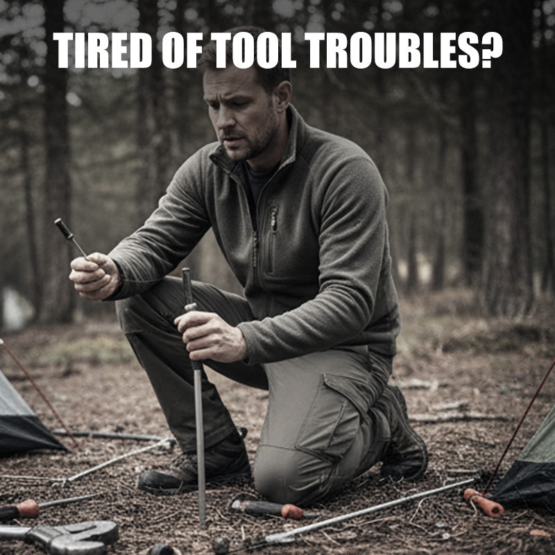 12-in-1-Multifunktionszange aus Edelstahl, faltbar