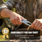 12-in-1-Multifunktionszange aus Edelstahl, faltbar