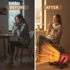 Tragbarer Hochleistungs-Elektroheizkörper