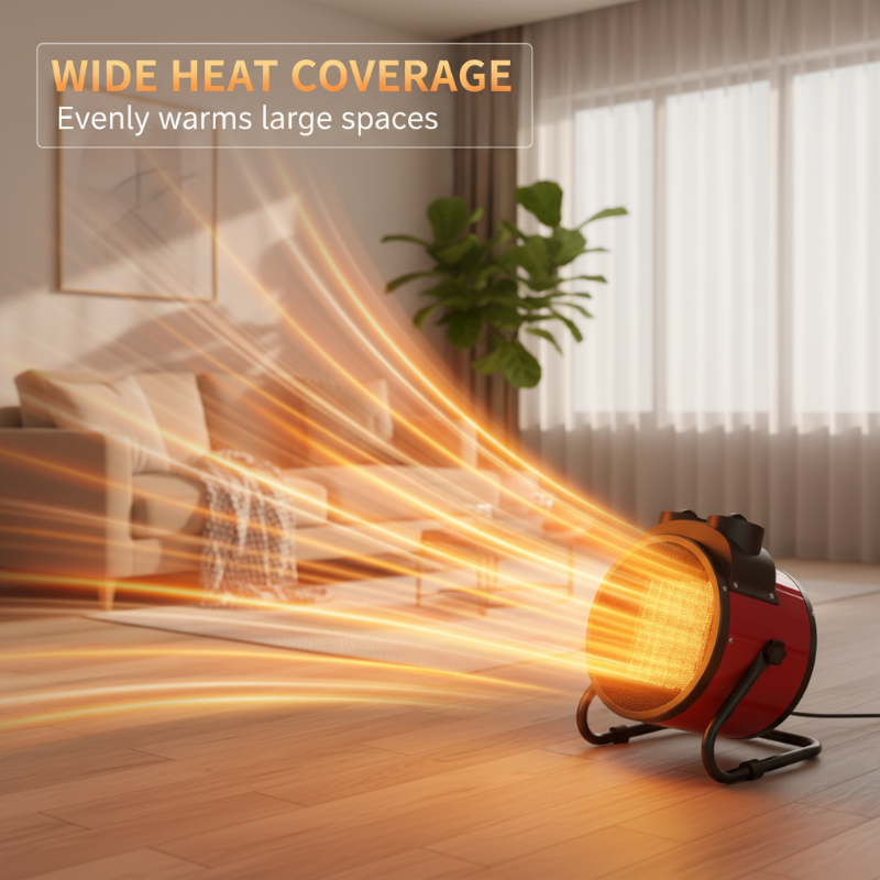 Tragbarer Hochleistungs-Elektroheizkörper