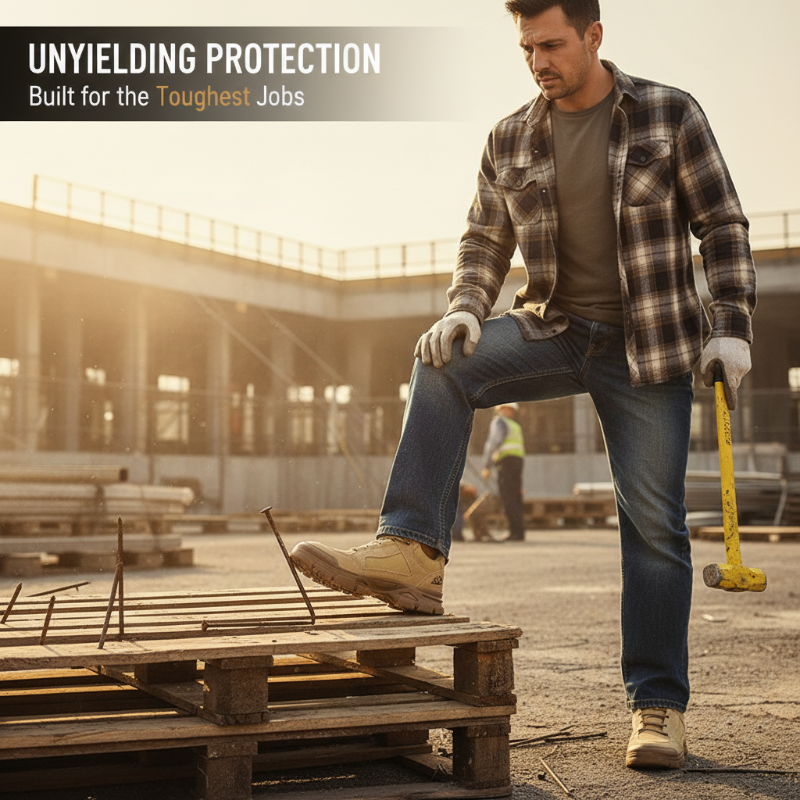🎄Weihnachtsaktion: Durchtrittsichere Sicherheitsschuhe für Herren