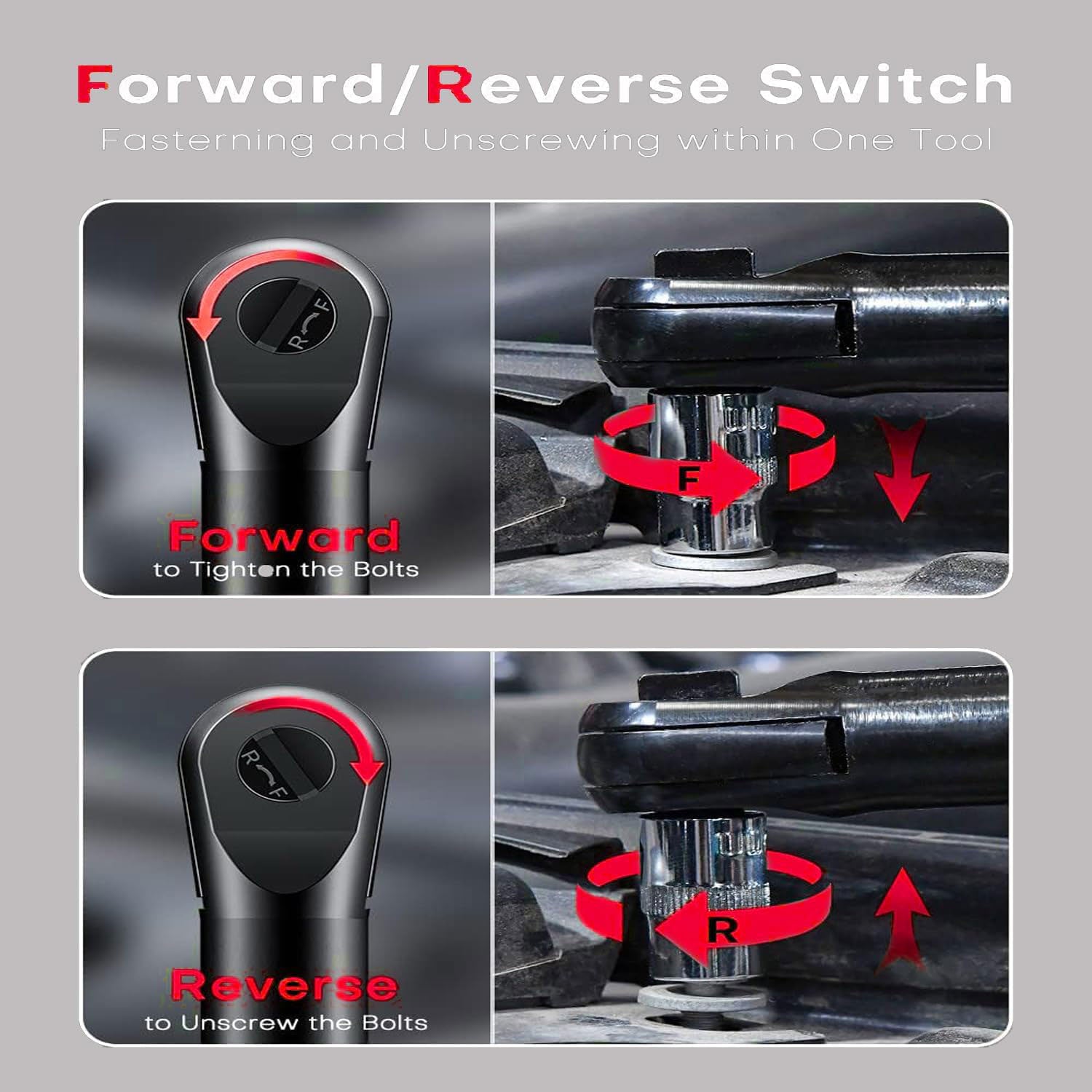 Akku-Elektro-Ratschenschlüssel-Set