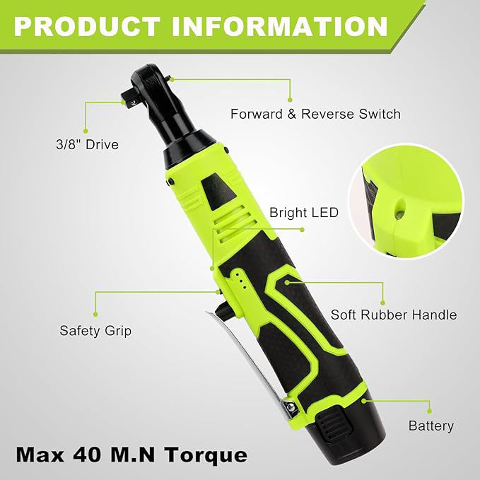 Akku-Elektro-Ratschenschlüssel-Set