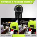 Akku-Elektro-Ratschenschlüssel-Set