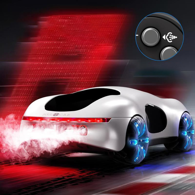 Handgesteuerter Sensor-Science-Fiction-Supersportwagen