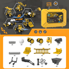 🎄 Magnetisches Fahrzeug-Bauset – Das ideale Weihnachtsgeschenk für kleine Baumeister 🚜