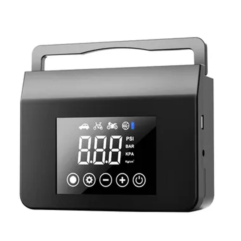 Tragbarer Starthilfe-Booster mit Luftkompressor