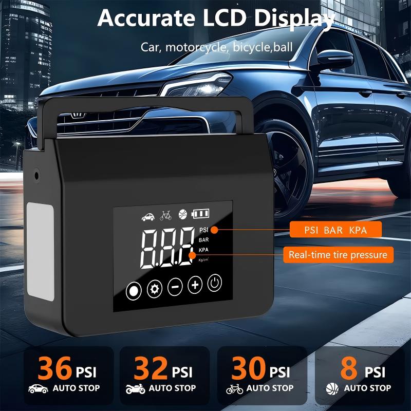 Tragbarer Starthilfe-Booster mit Luftkompressor