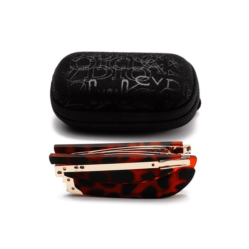 Faltbare Lesebrille mit Blaulichtfilter (mit Etui)