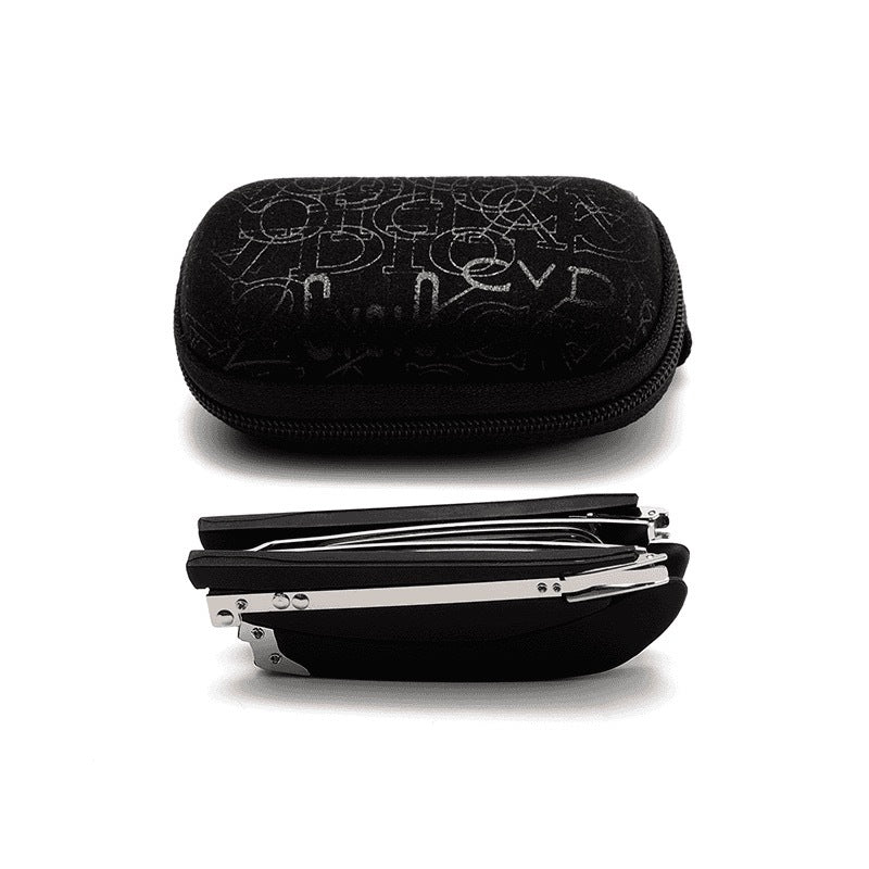 Faltbare Lesebrille mit Blaulichtfilter (mit Etui)