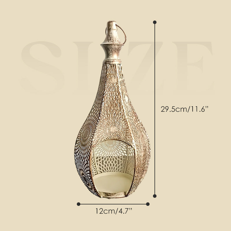 ✨Black-Friday-Mega-Angebot – 50 % Rabatt✨Ausgehöhlter Metall-Kerzenhalter-Schmuck